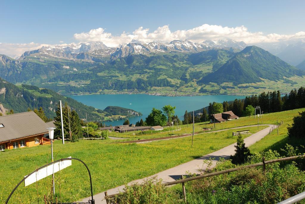 Kraeuterhotel Edelweiss Rigi Kaltbad Eksteriør billede