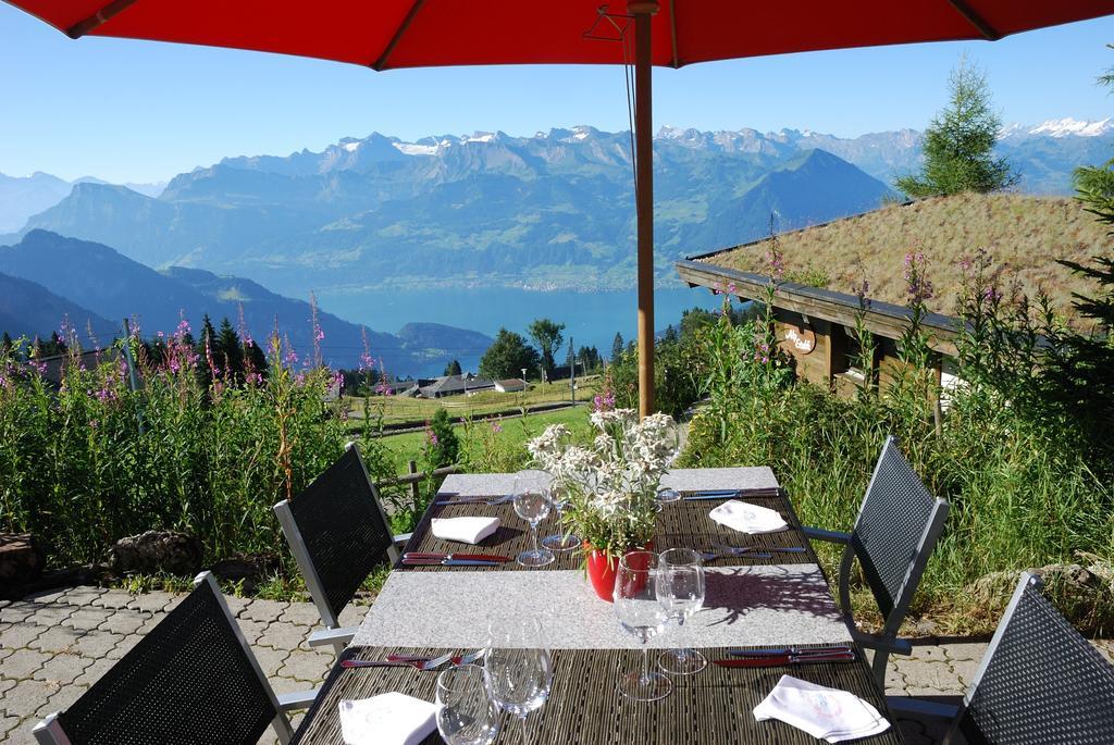 Kraeuterhotel Edelweiss Rigi Kaltbad Eksteriør billede